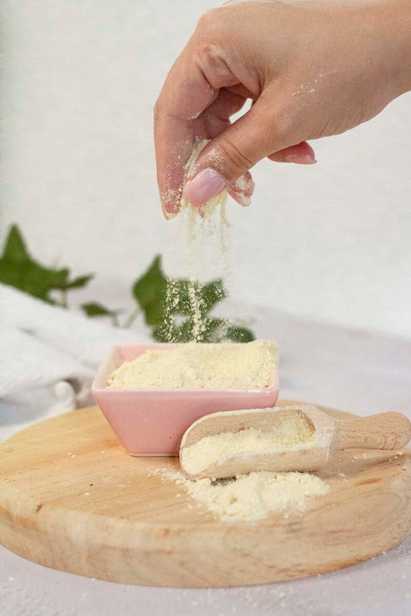 Gefriergetrocknet apfel pulver