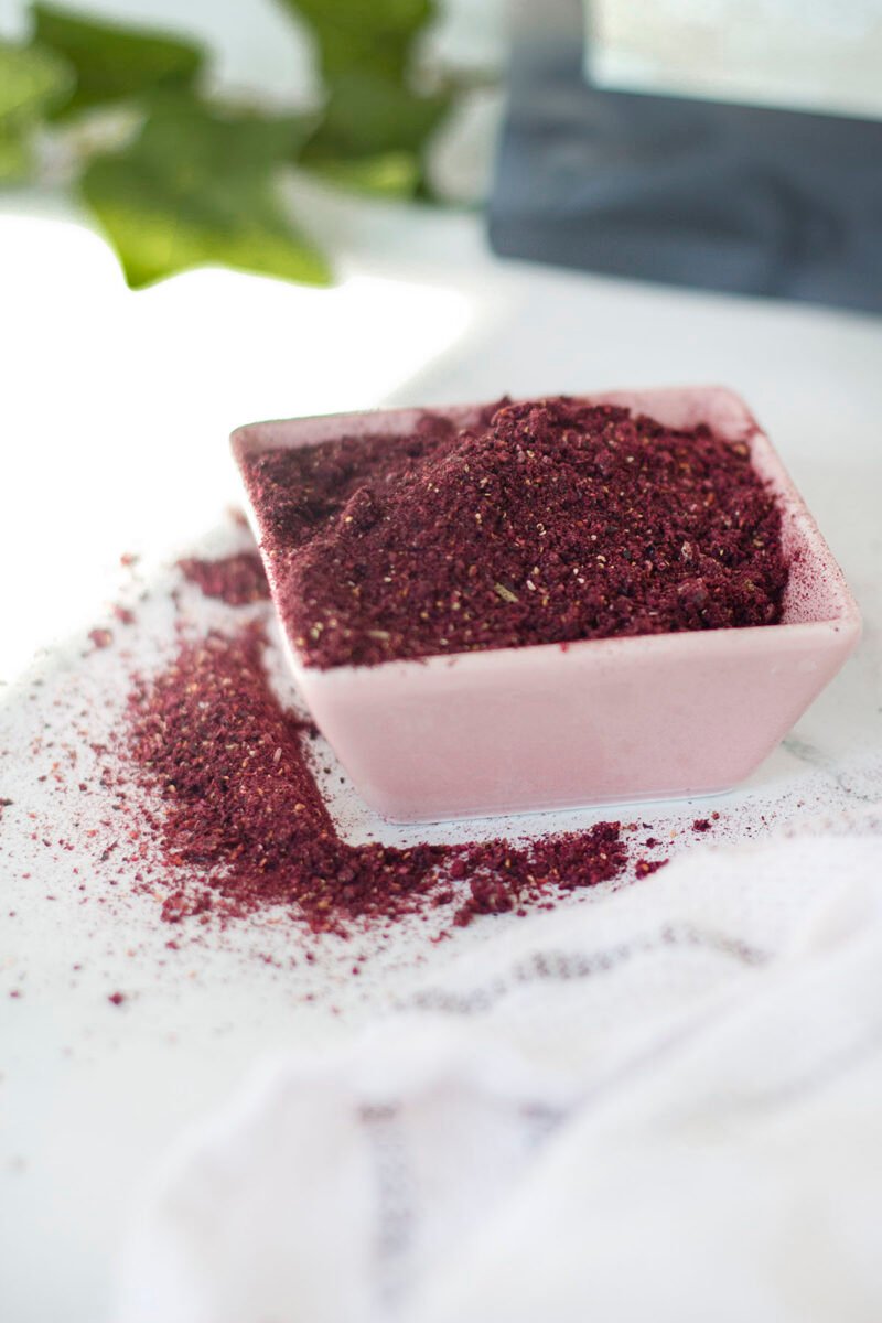 Gefriergetrocknet echte heidelbeere pulver