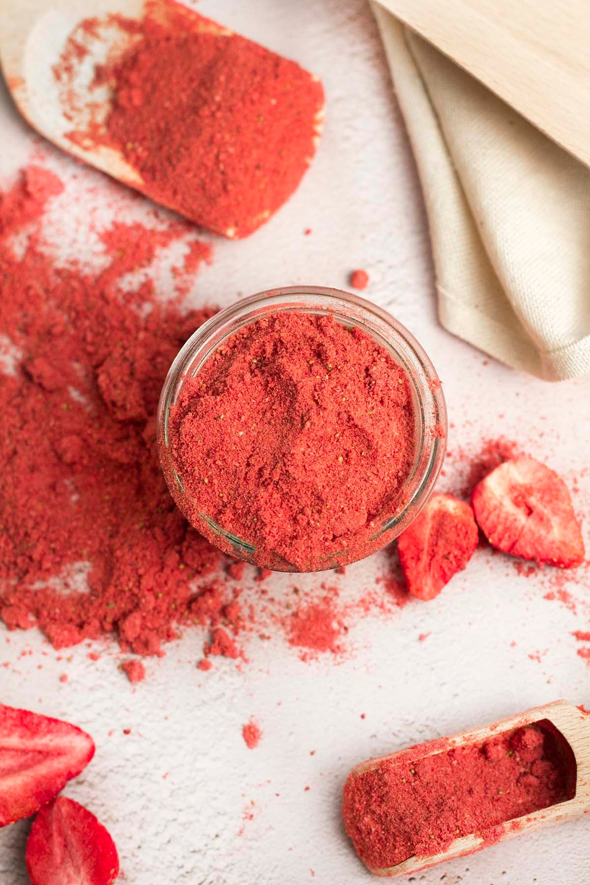 gefriergetrocknet-erdbeeren-pulver-obst Gefriergetrocknet erdbeeren pulver obst