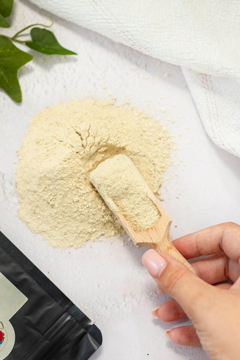 Gefriergetrocknete banane pulver