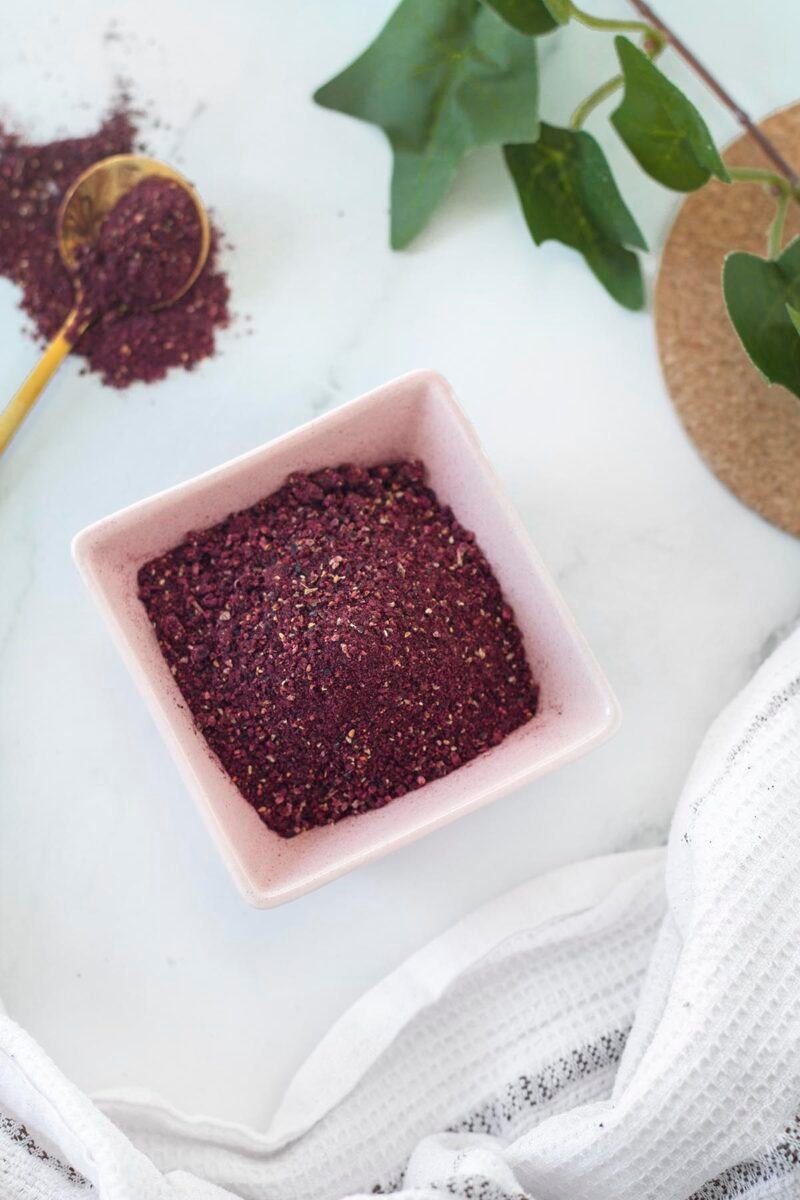 Gefriergetrocknete echte heidelbeere pulver